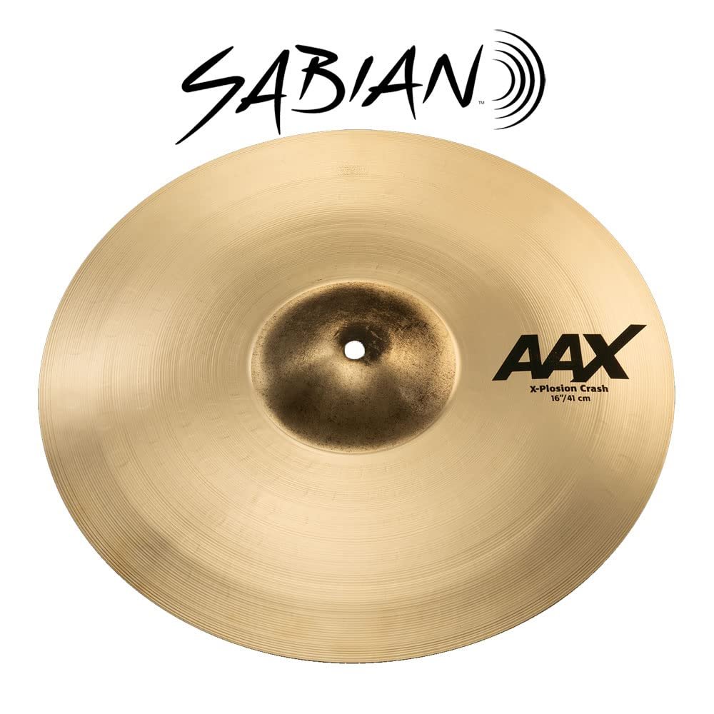 SABIAN AAX Series Crash Cymbal – Thin, X-Plosion & X-Plosion Fast