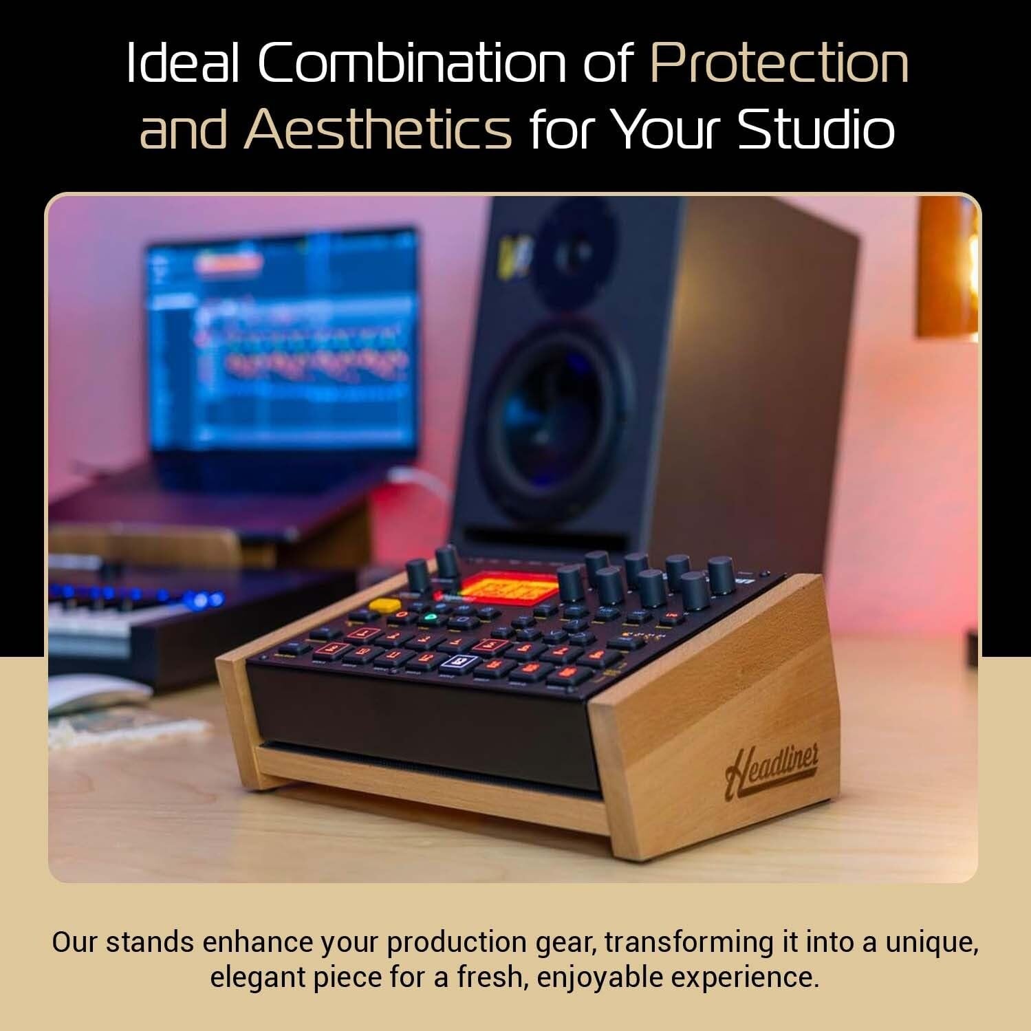 Headliner Catalina Stand Compatible with Elektron Digitone, Digitakt, Syntakt , and Analog Heat +FX