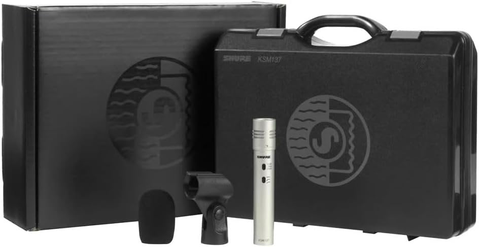 Shure KSM137 End-Address Cardioid Condenser Microphone