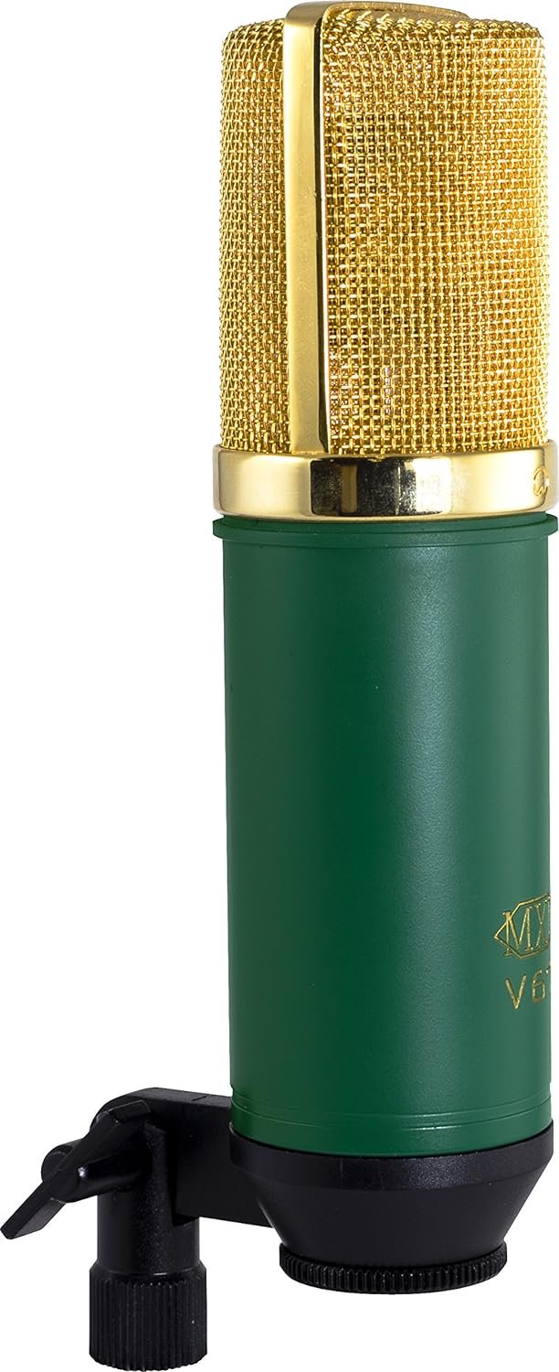 MXL V67I FET Condenser Microphone with Dual Sided Capsule Tuned for “Warm” and Bright.” Voicing