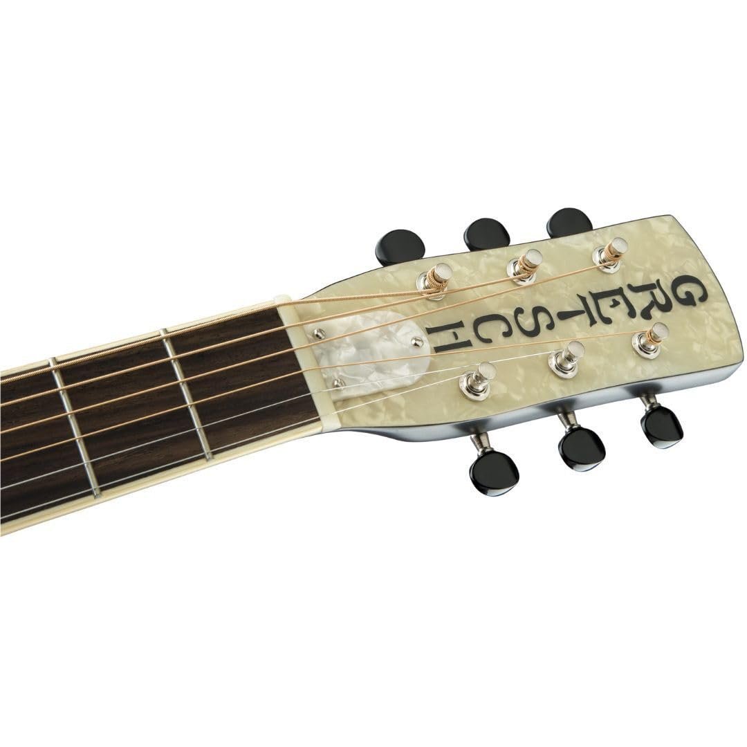 Gretsch G9220 6-String Resonator Electric Guitar with Bobtail Round Neck with Gretsch Ampli-Sonic Diaphragm Resonator Cone (Right-Handed, 2-Color Sunburst)