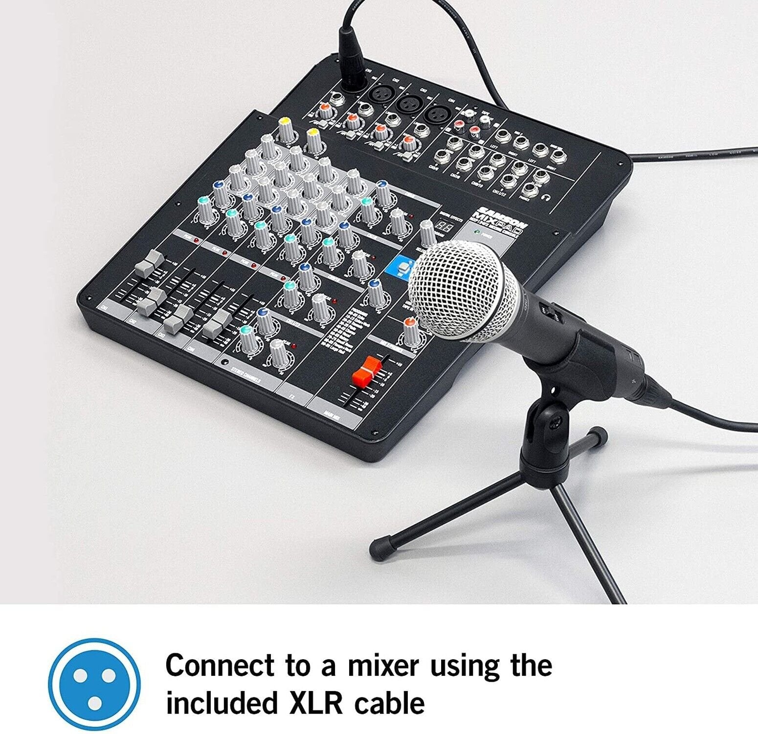 Samson Technologies Q2U USB/XLR Dynamic Microphone Recording and Podcasting P...