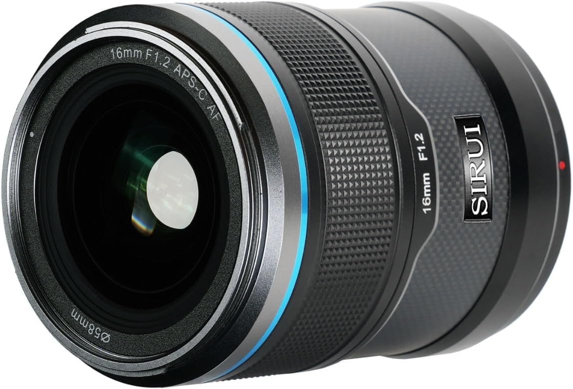 SIRUI Sniper 16mm f/1.2 Autofocus Lens (E Mount, Black)