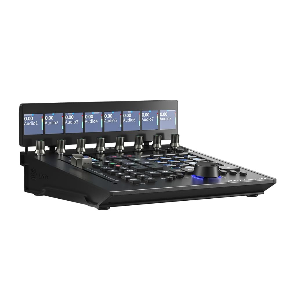 Icon Pro Audio P1-Nano Compact DAW Control Surface Bundle with D5 Display