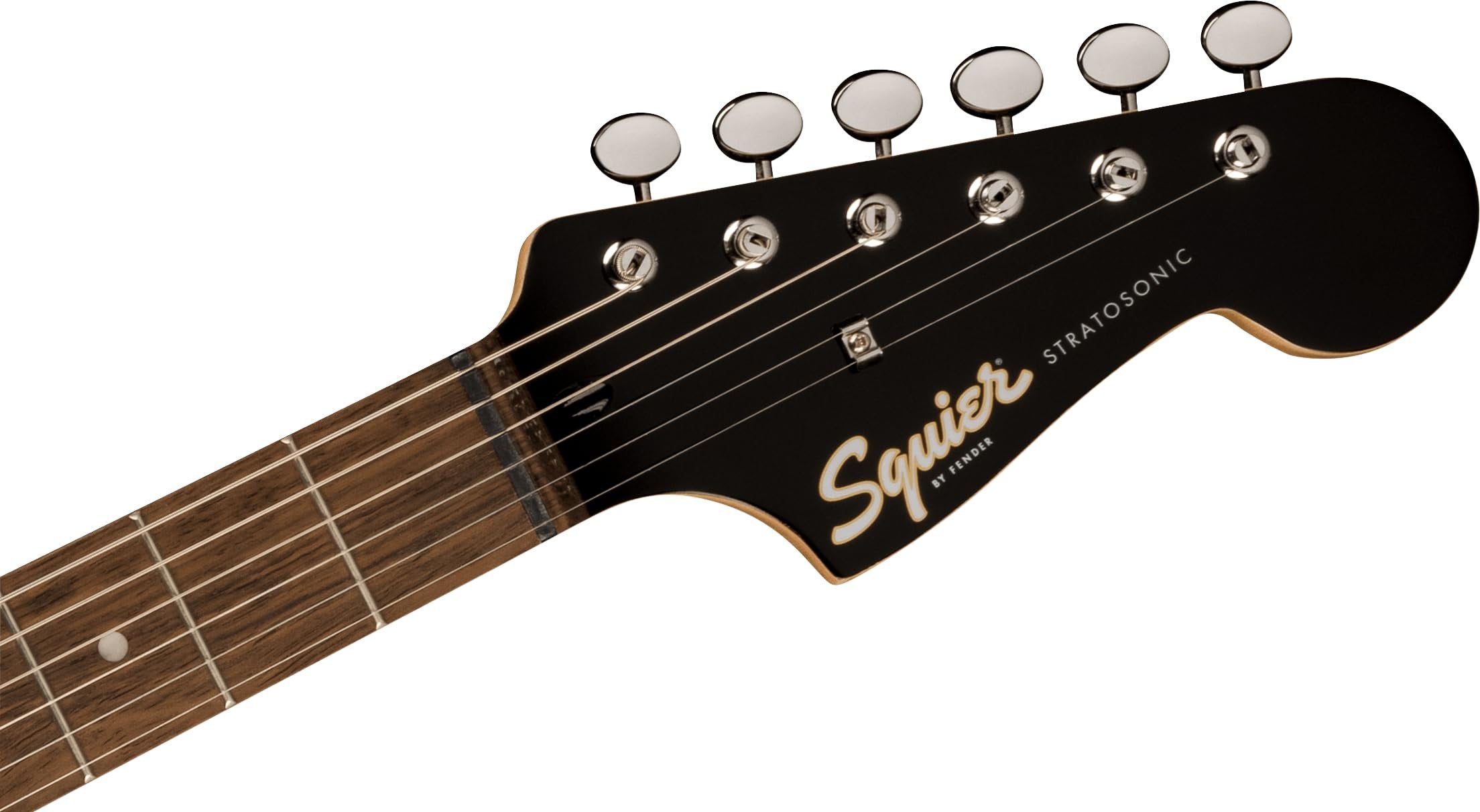 Paranormal Strat-O-Sonic, Laurel Fingerboard, Black Pickguard, Vintage Blonde