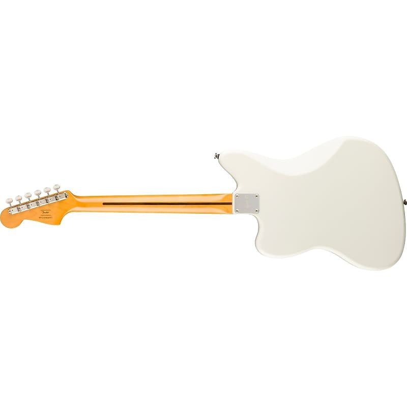 Squier Classic Vibe 60s Jazzmaster Electric Guitar, with 2-Year Warranty, Olympic White, Laurel Fingerboard