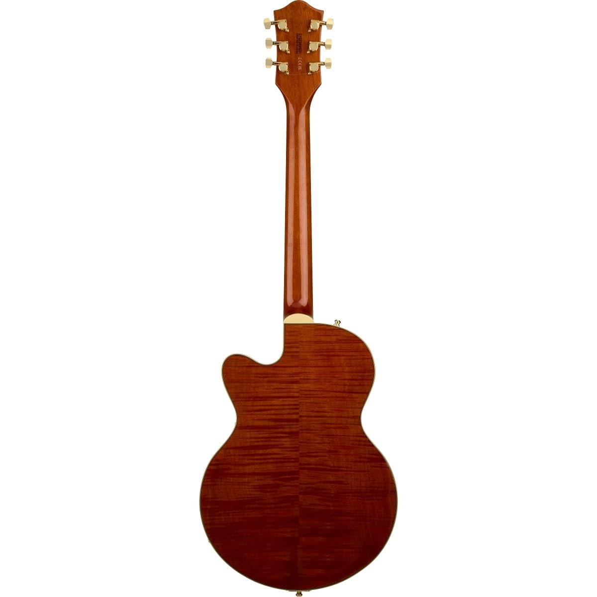 Gretsch LTD Broadkaster Jr. Semi-hollowbody Electric Guitar - Roundup Orange Stain