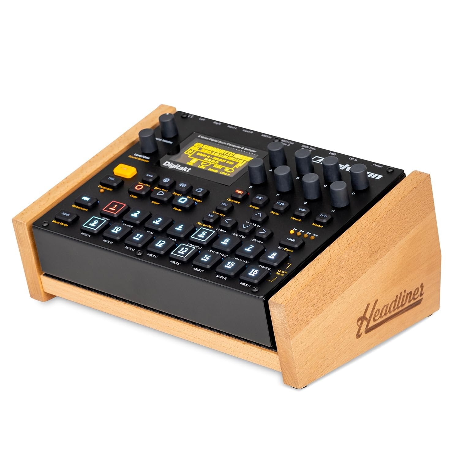 Headliner Catalina Stand Compatible with Elektron Digitone, Digitakt, Syntakt , and Analog Heat +FX