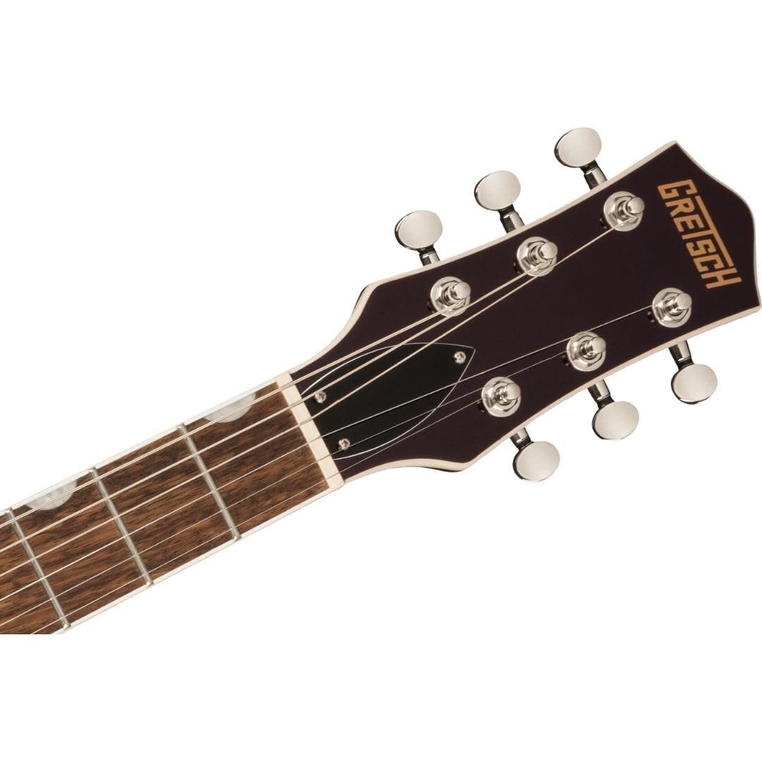 Gretsch G5210-P90 Electromatic 6-String Right-Handed Jet Two 90 Electric Guitar with Gloss Finish and Mahogany Body (Cadillac Green)