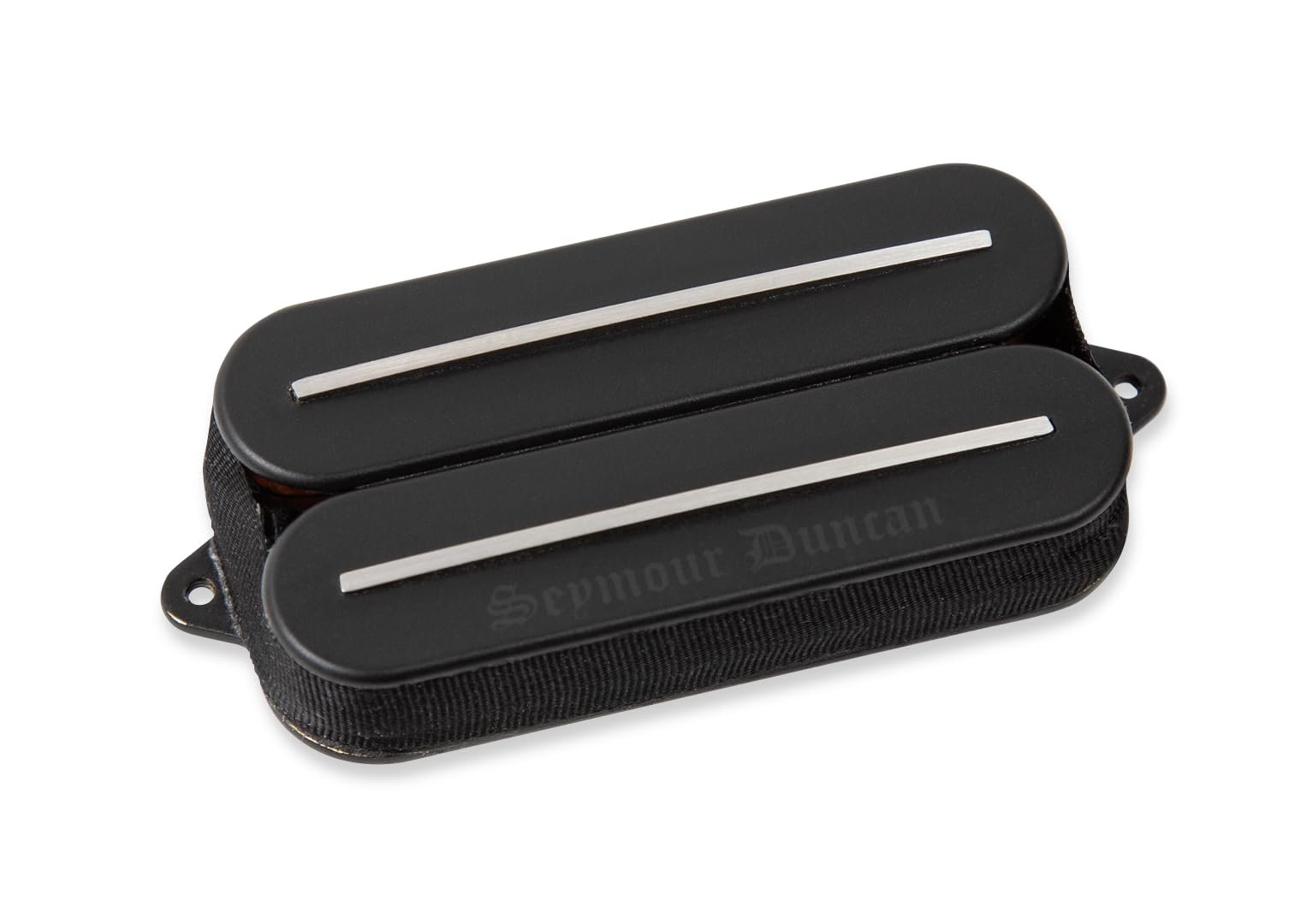Seymour Duncan Black Winter Rails Bridge Humbucker Pickup – 6-String, Passive, High-Output, Ceramic Magnets – Black