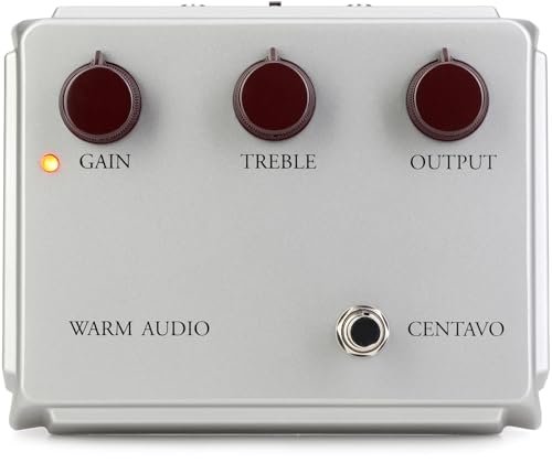 Warm Audio Centavo Professional Overdrive Pedal - Limited-edition Silver