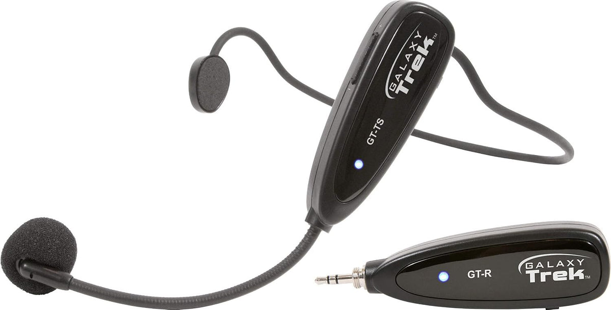 Galaxy Audio GalaxyTrek GT-S Portable Wireless Vocal Headset Mic System for Smart Devices and Most Active Speakers