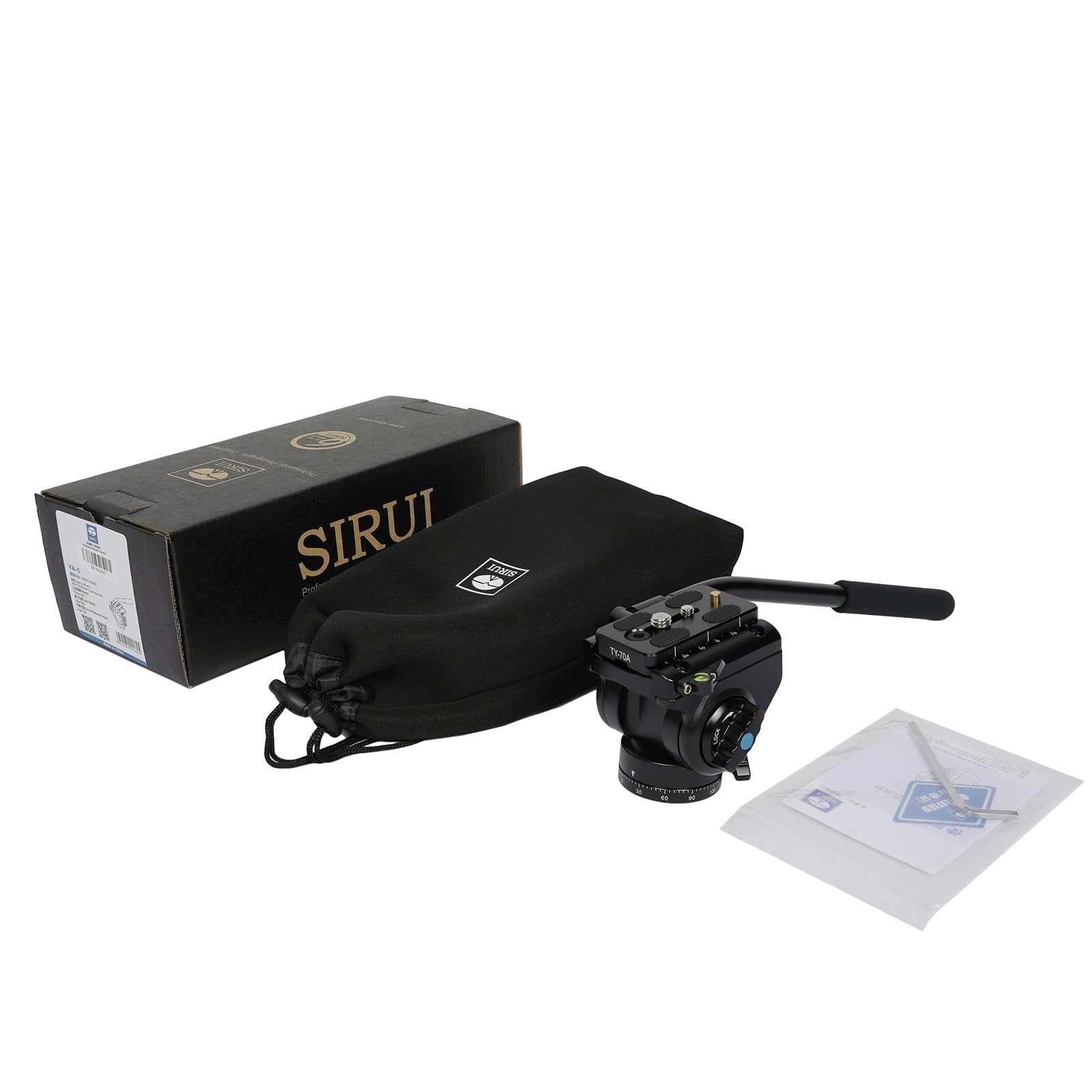 SIRUI VH/VA-Series Fluid Video Head with Quick Release Plate (VA-5 Fluid Head)