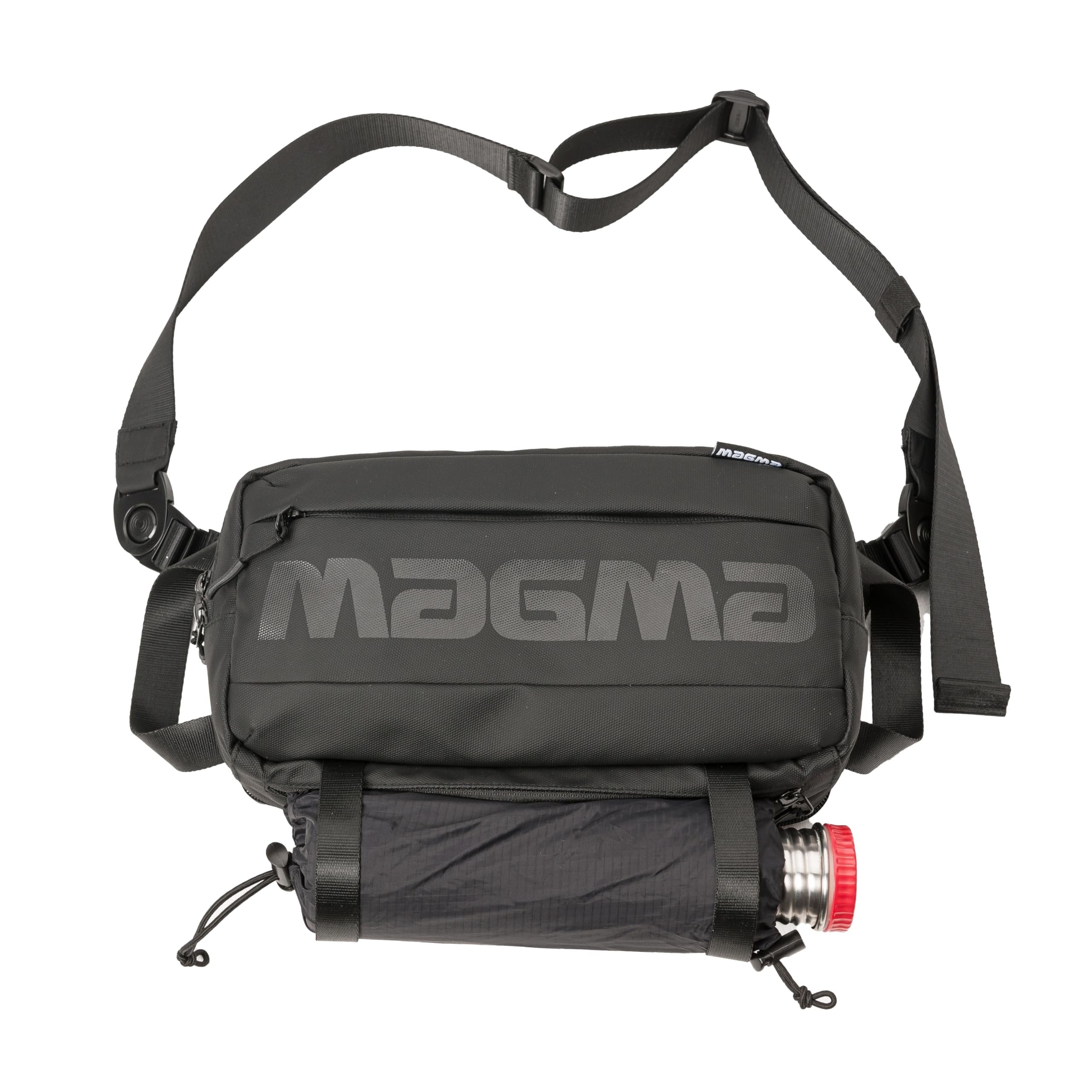 Magma Solid Blaze X-Bag Crossbody Bag for DJs and Creators; Holds Headphones, USB Drives, Power Banks, Cameras, Portable Recorders, Wireless Microphones and more in Style