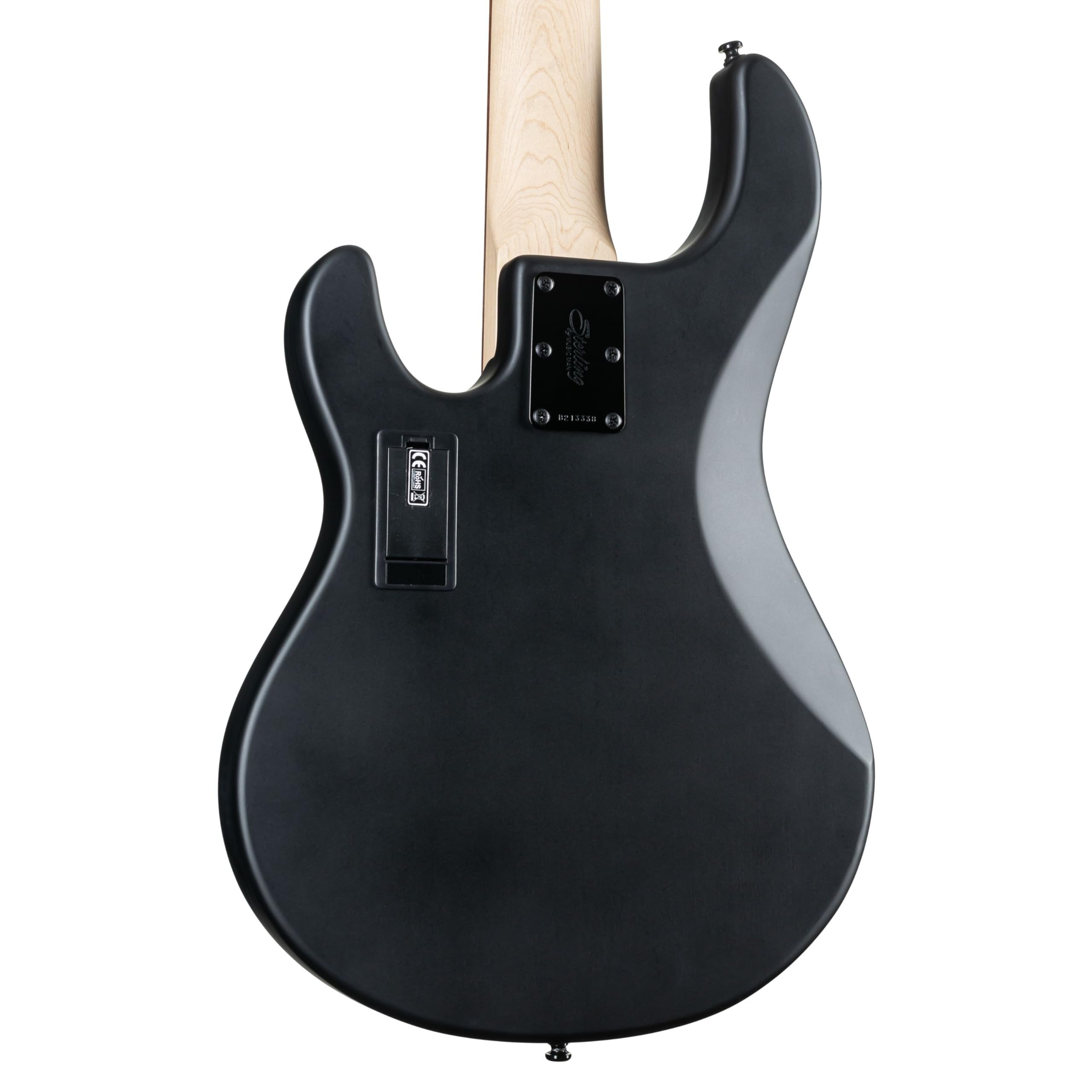 Sterling By Music Man StingRay RAY5HH Bass Guitar - Stealth Black