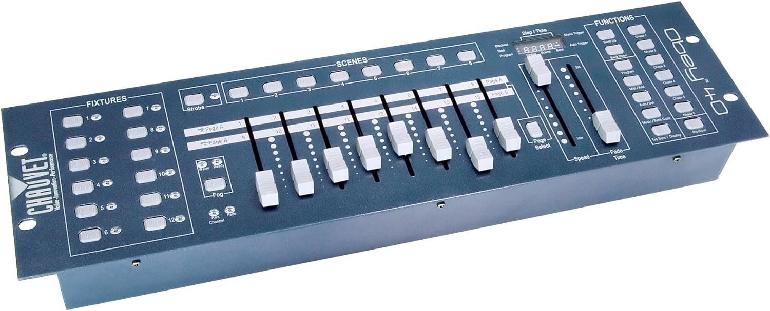 CHAUVET DJ OBEY40 Universal DMX Light/Fog Machine Controller