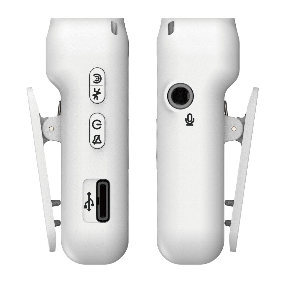 iCON Pro Audio AirMic Pro (2 TX + 1 RX + Charging Case) Wireless Lavalier Microphone, 250m (820 ft.) Range, 24-Hour Battery, Noise Cancellation, for PC, iPhone, Andriod, Interviews, Vlogs