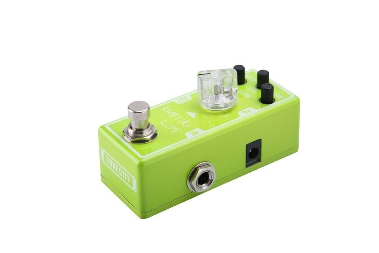 Tone City Kaffir Lime Overdrive. Powerful Tonal Response. A Mighty Mini !