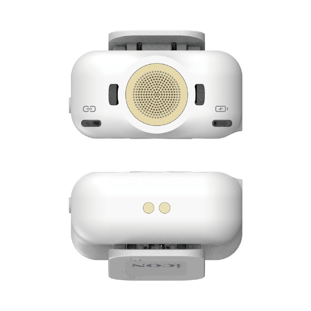 iCON Pro Audio AirMic Pro (2 TX + 1 RX + Charging Case) Wireless Lavalier Microphone, 250m (820 ft.) Range, 24-Hour Battery, Noise Cancellation, for PC, iPhone, Andriod, Interviews, Vlogs