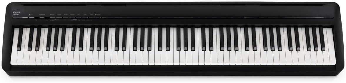 Kawai ES120 88-key Digital Piano with Speakers - Black