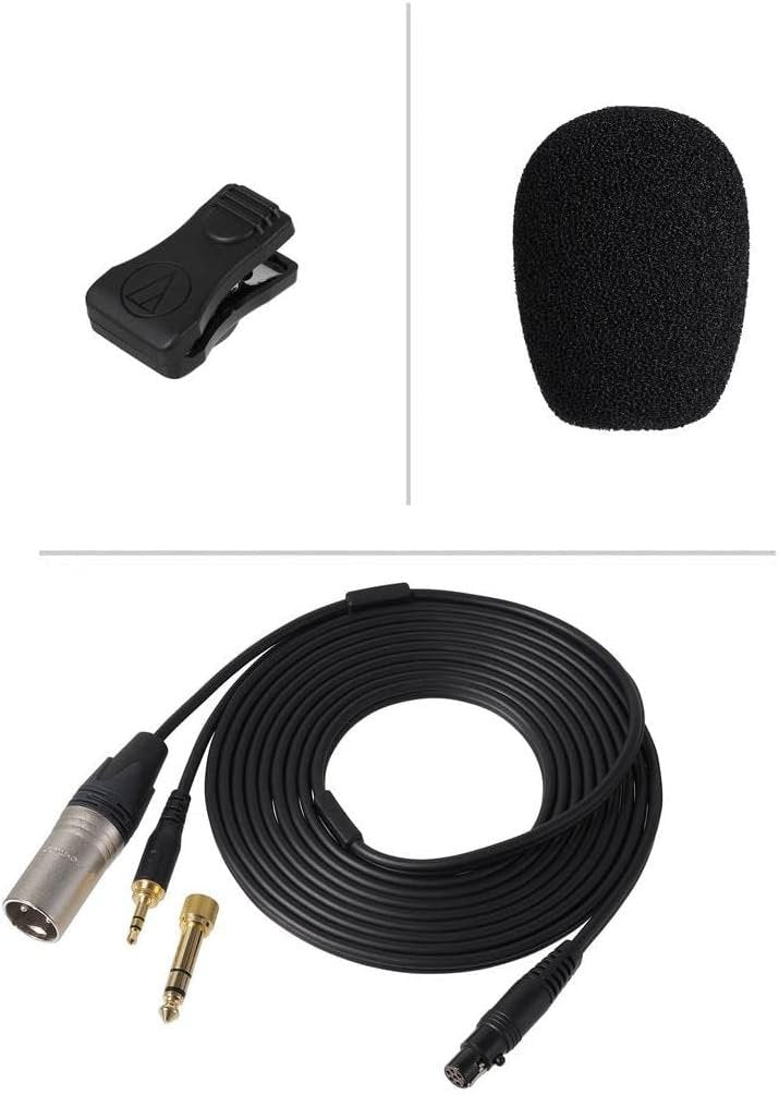 Audio-Technica BPHS2C-UT Broadcast Stereo Headset with Cardioid Condenser Boom Microphone, Unterminated