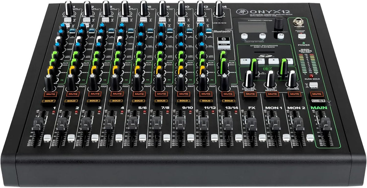 Mackie Onyx Analog Mixer with Multitrack USB – Multiple Channel Options