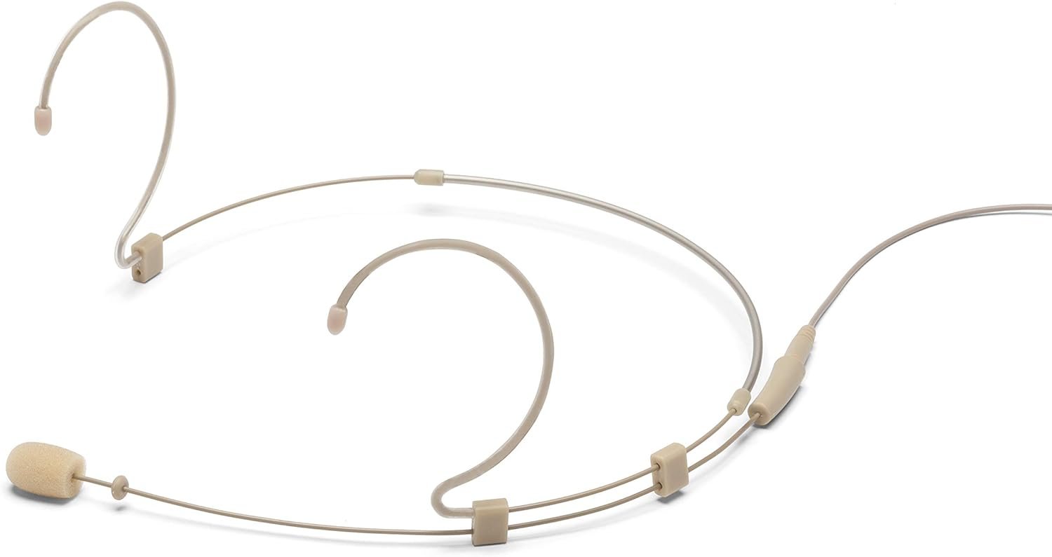 Samson DE50x Professional Omnidirectional Headset Microphone, Tan