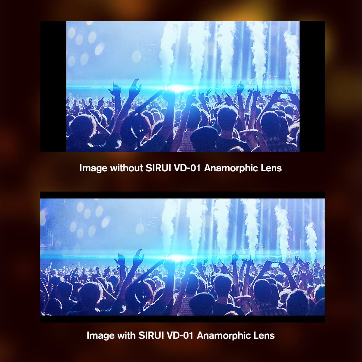 SIRUI VD-01 Anamorphic Lens 1.33x for Smartphones, Cinema Lens