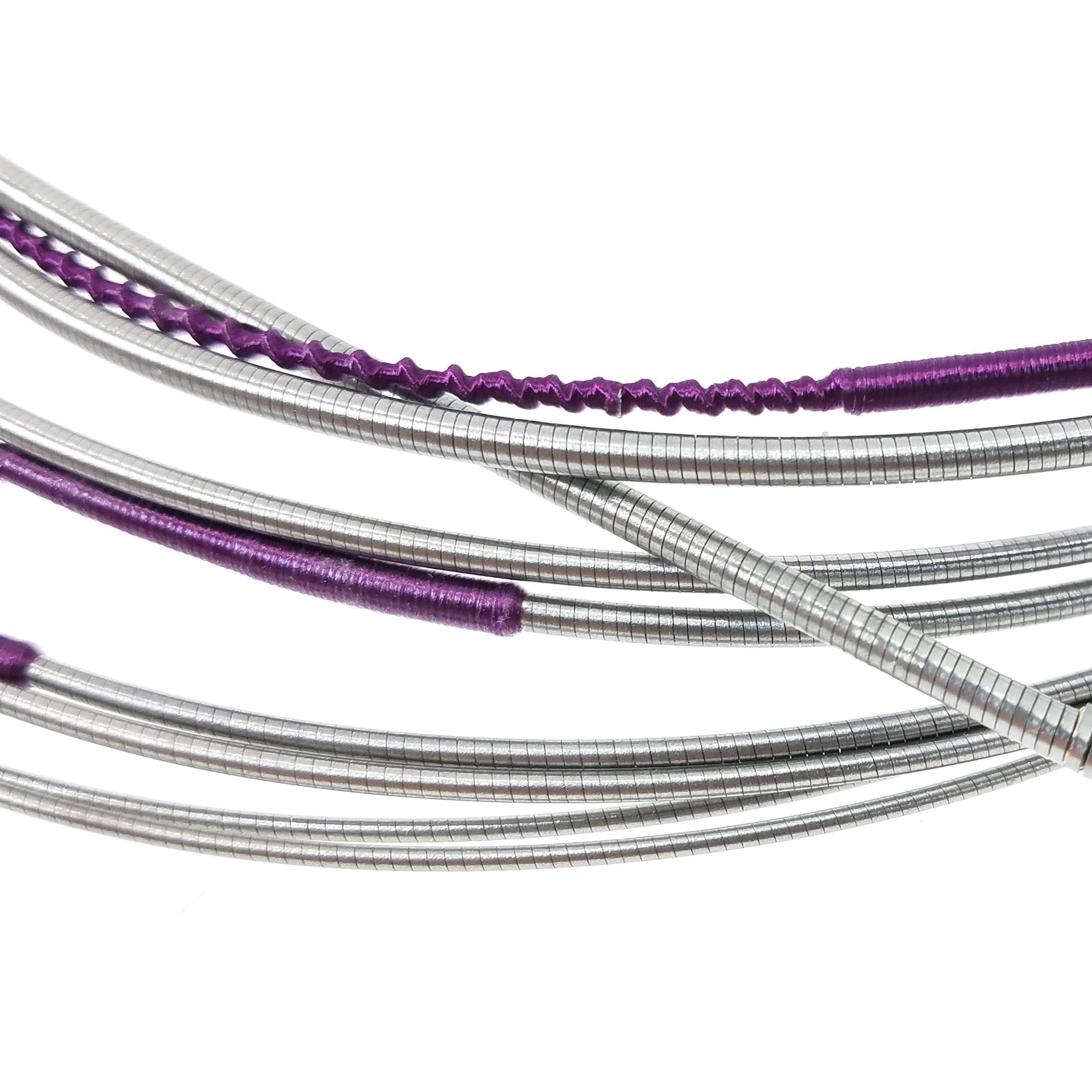GHS Strings M3050 4-String Bass Precision Flats, Stainless Steel Flatwound Bass Strings, 38" Winding, Medium (45-105)
