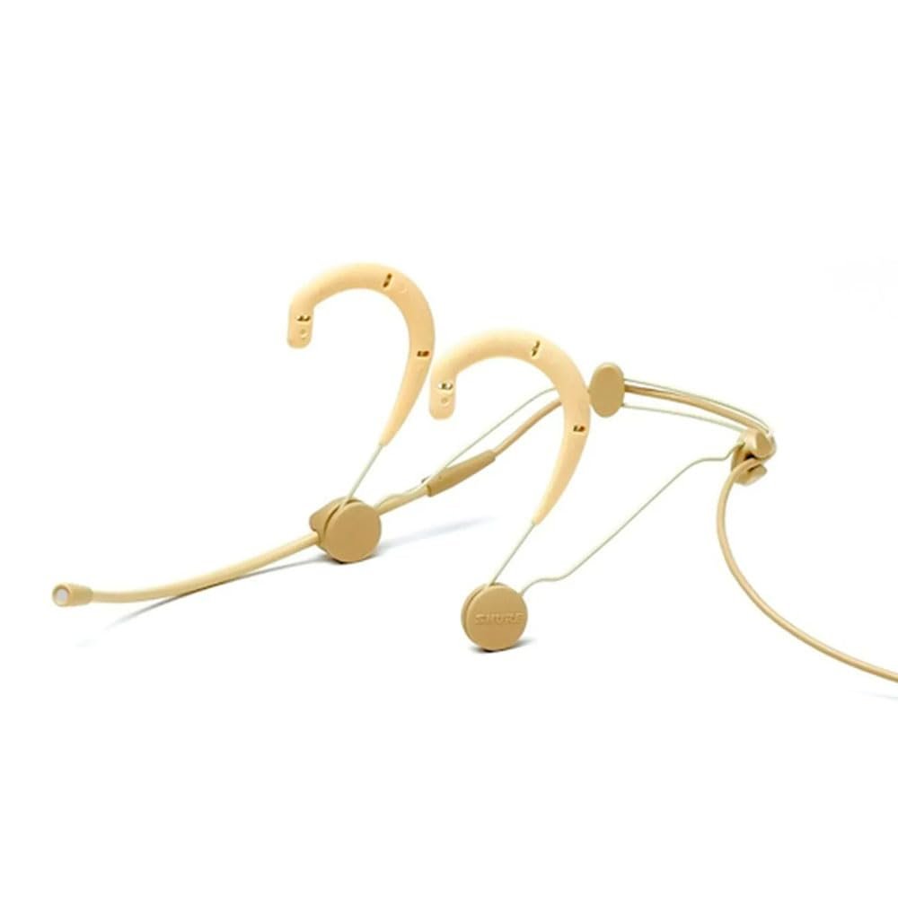 Shure WBH54B Supercardioid TQG Subminiature Electret Headworn Condenser Microphone for Speech Applications - Black (Wireless Bodypack Transmitter Sold Separately)