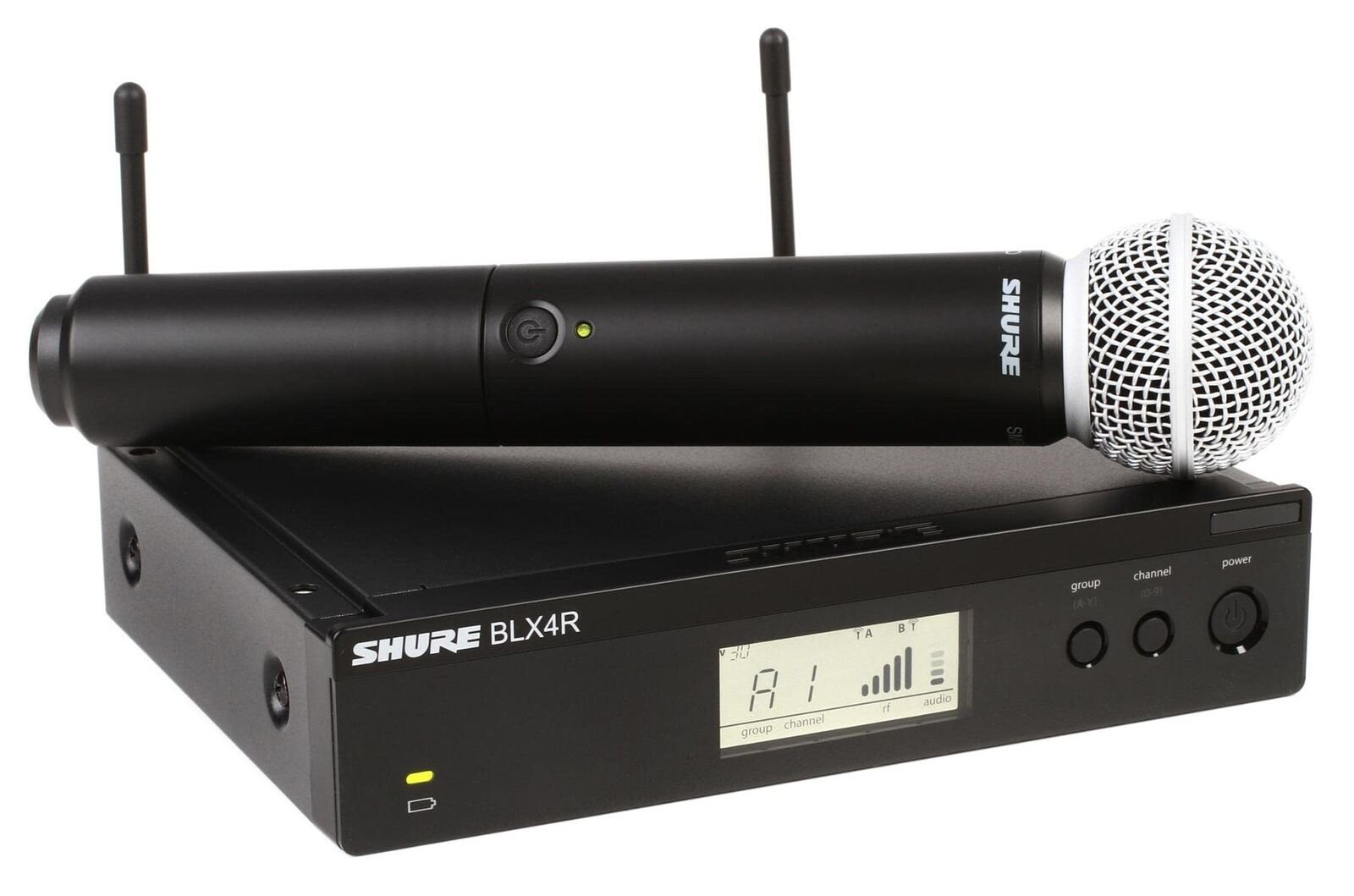 Shure BLX24R/SM58 UHF Wireless Microphone System - Perfect for Church, Karaok...