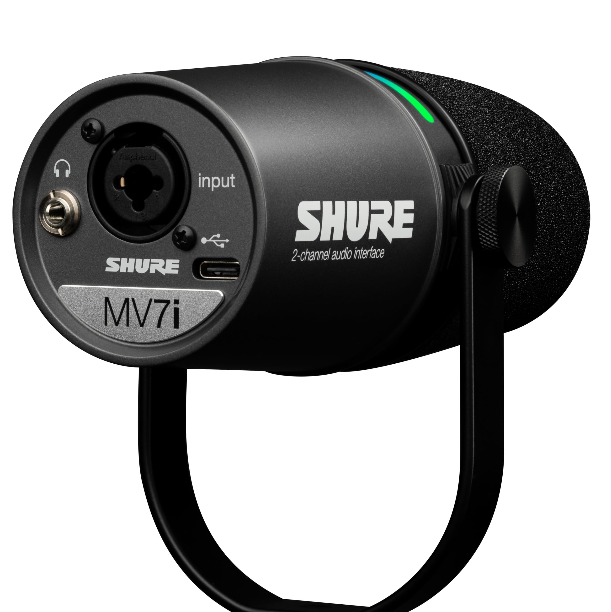 Shure MV7 USB Podcast Microphone - Silver