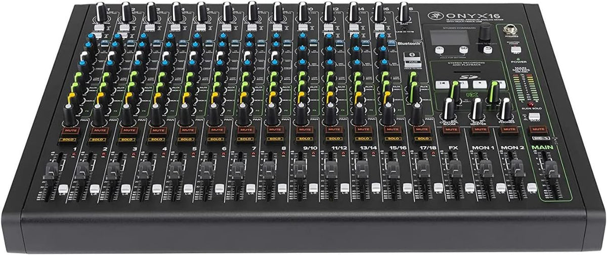 Mackie Onyx Analog Mixer with Multitrack USB – Multiple Channel Options