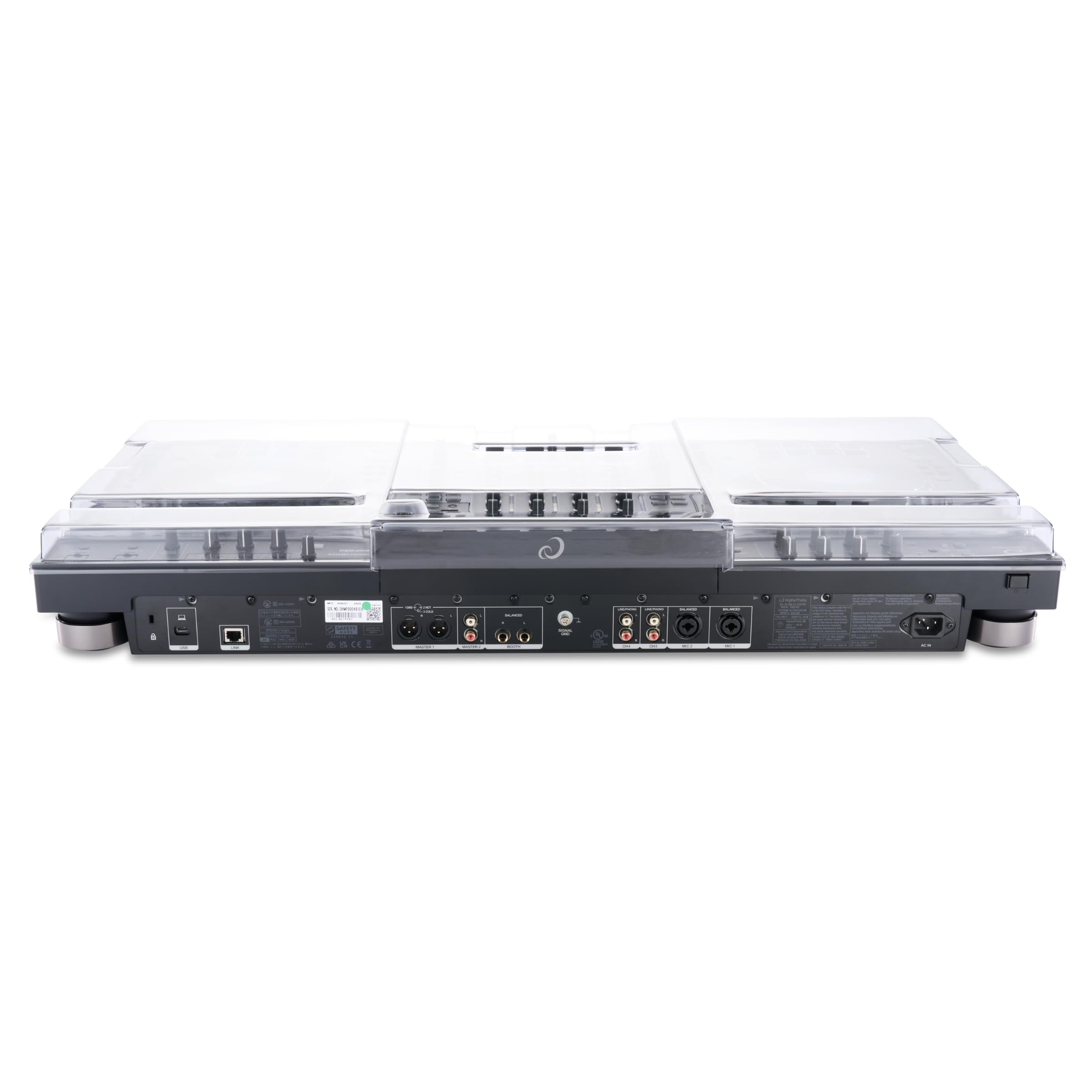 Decksaver Super Strong Polycarbonate Cover Compatible with AlphaTheta XDJ-AZ