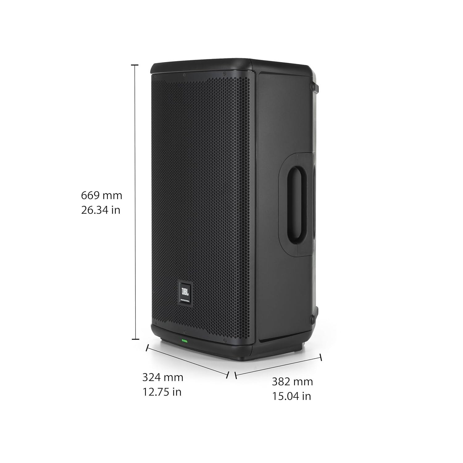 JBL Professional EON712 Powered PA Speaker, Loudspeaker with Bluetooth, 12 inch,1300 Watt, Corded Electric, Black