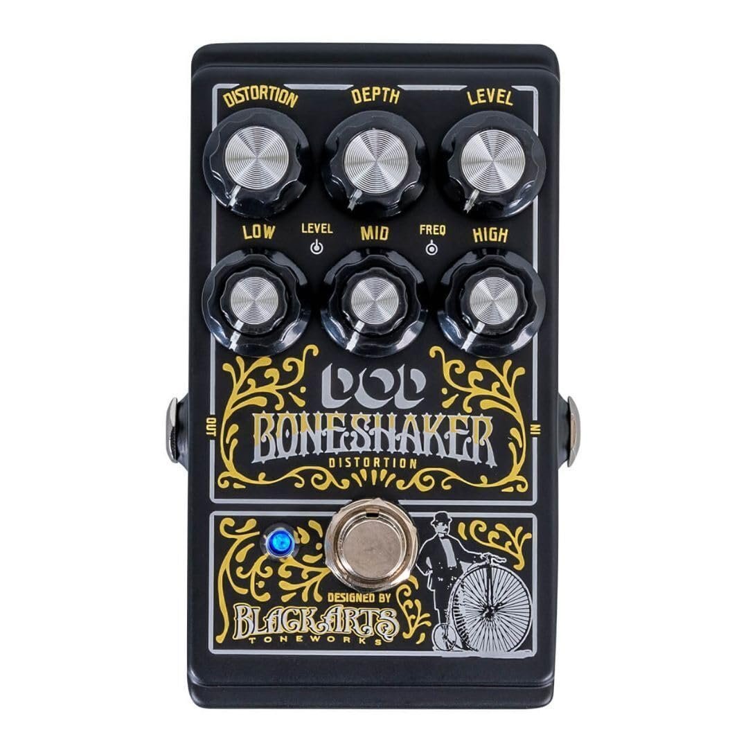 Digitech DOD-BONESHAKER Signature Designer Distortion Pedal with 3-Band Parametric EQ