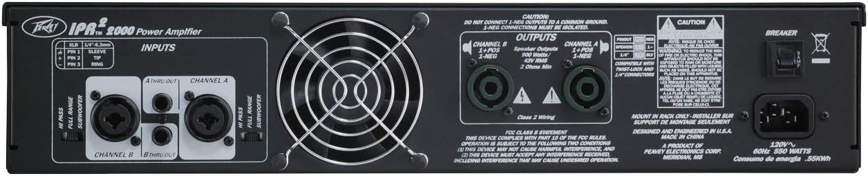 Peavey IPR 2 Series Power Amplifier