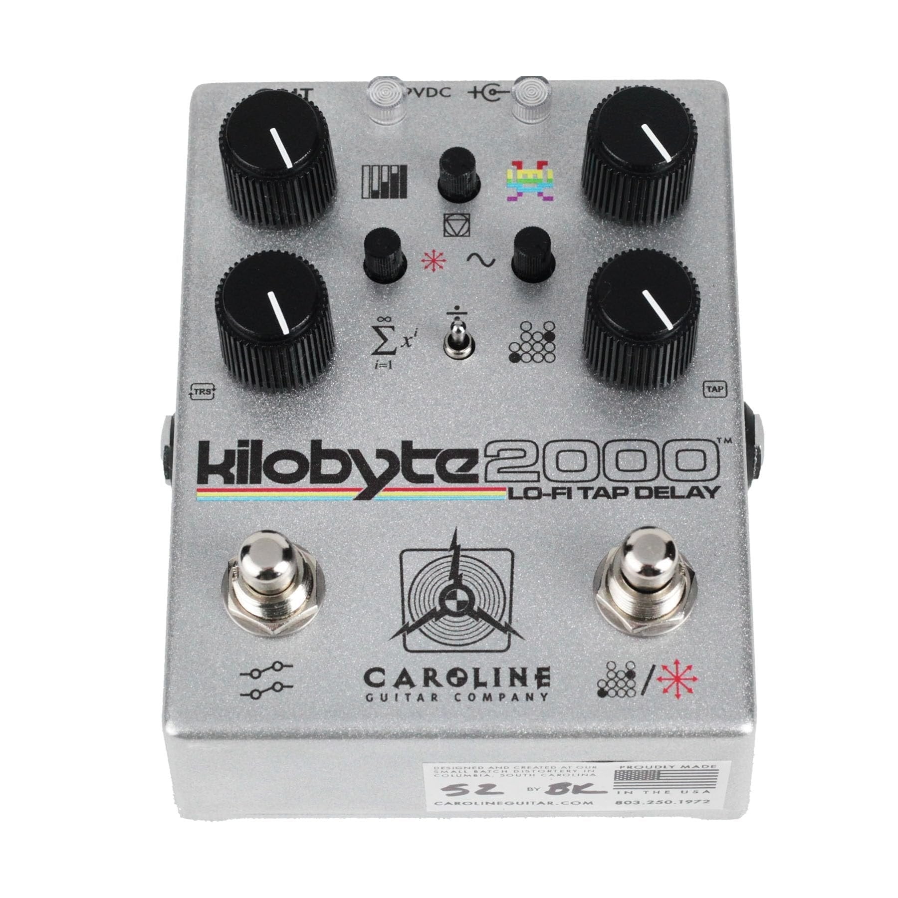 Caroline Guitar Company Kilobyte 2000 Lo-Fi Delay Guitar Pedal