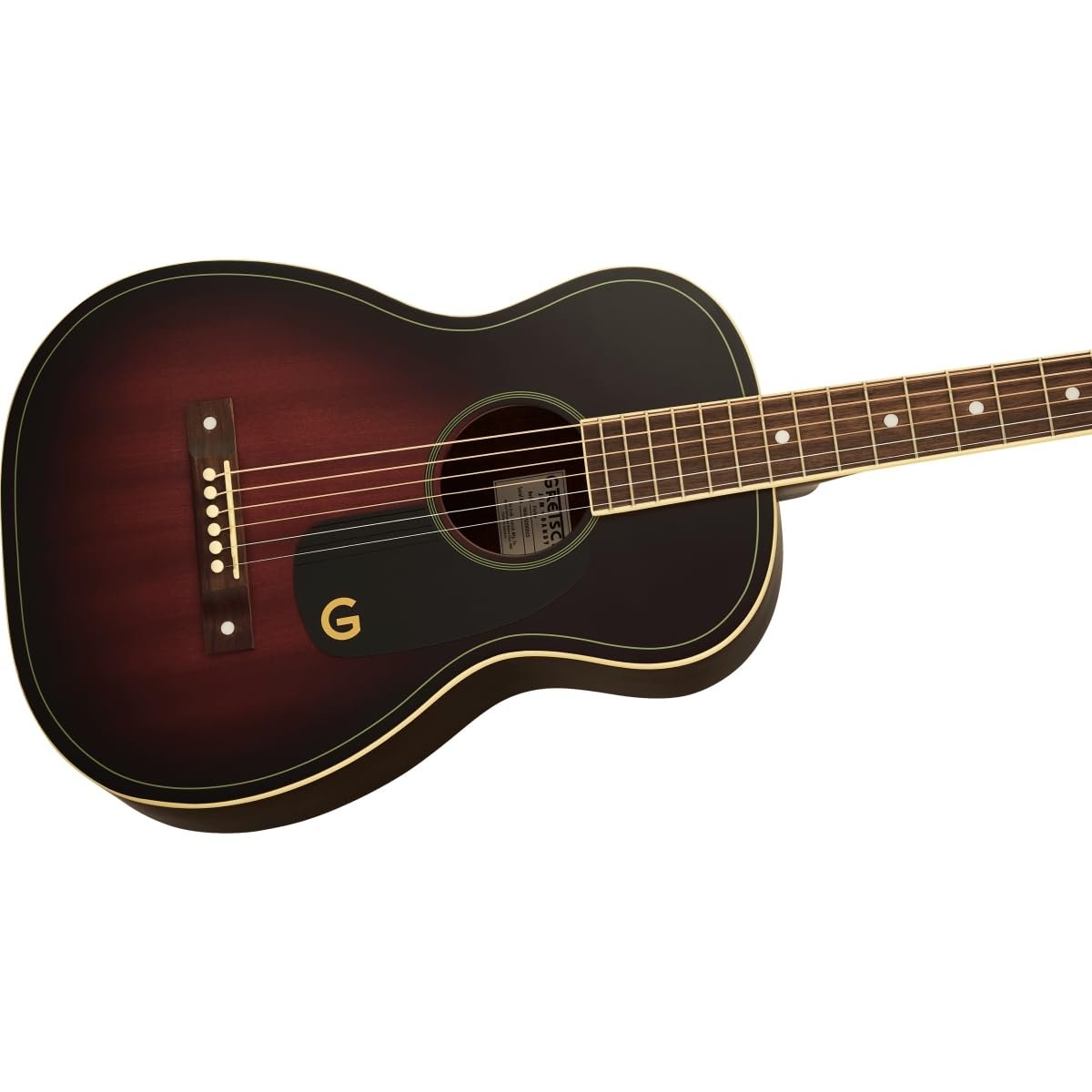 Gretsch Jim Dandy Parlor Acoustic Guitar - Deep Cherry Burst