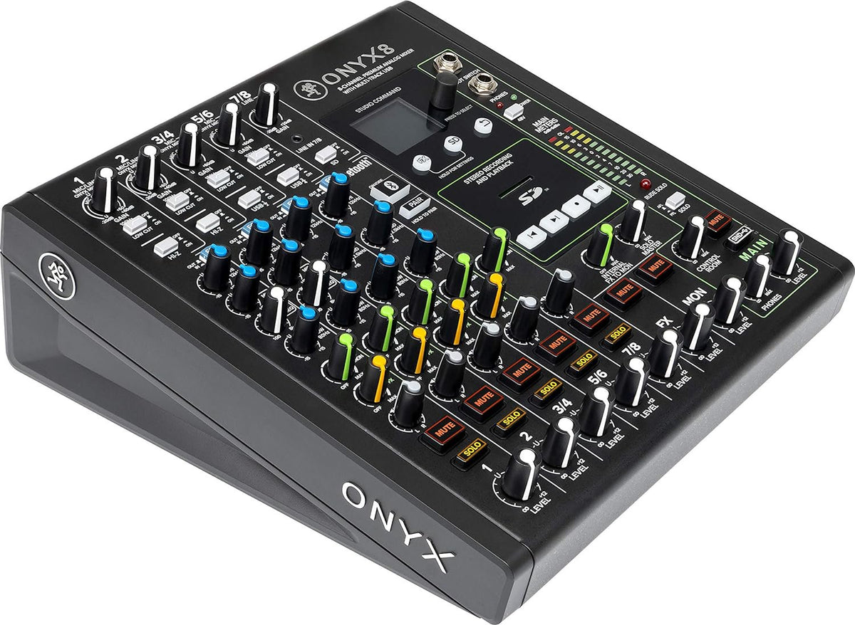 Mackie Onyx Analog Mixer with Multitrack USB – Multiple Channel Options