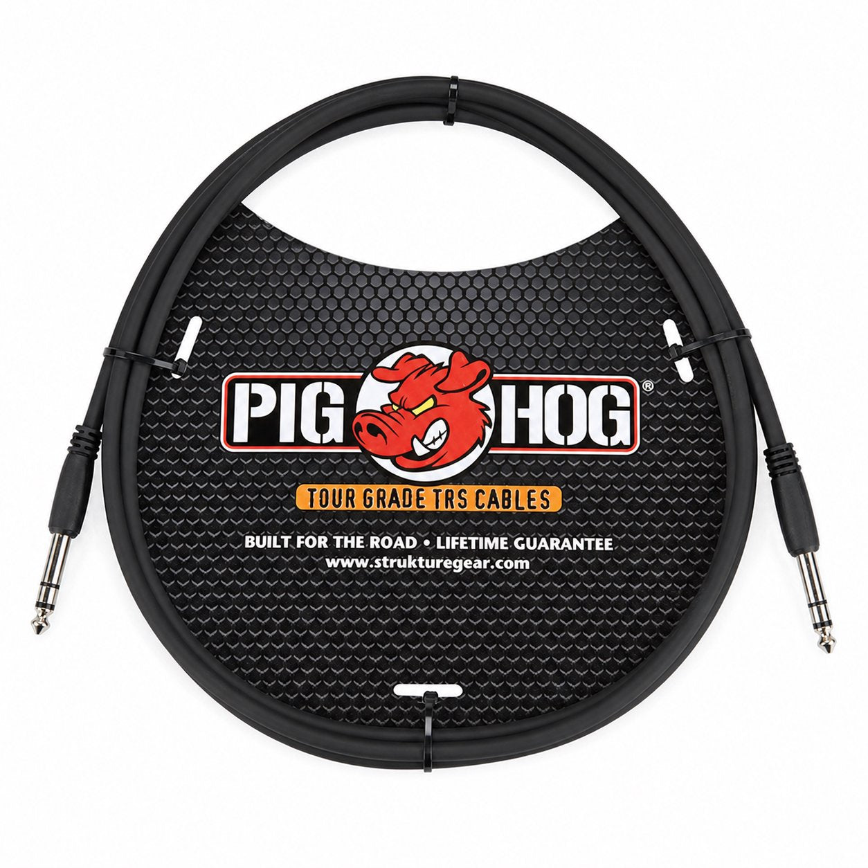 Pig Hog PTRS15 High Performance 1/4" TRS Instrument Cable, 15 Feet