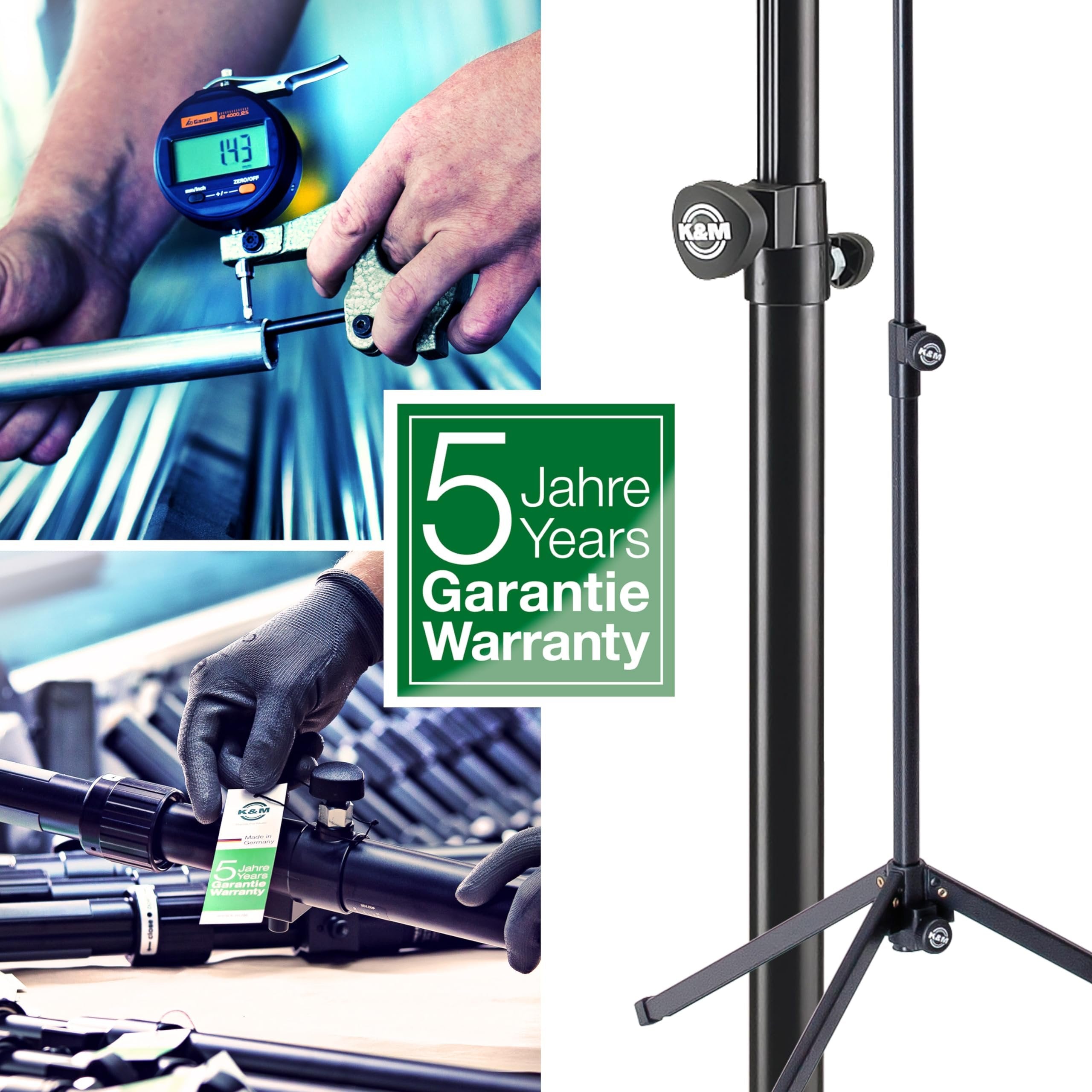 K&M König & Meyer Saxxy In-Bell Tripod Saxophone Stand