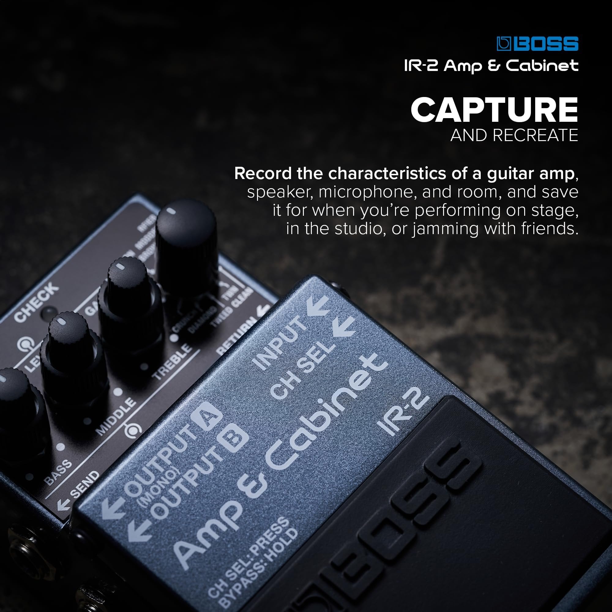 Boss IR-2 Amp and IR Cabinet Pedal