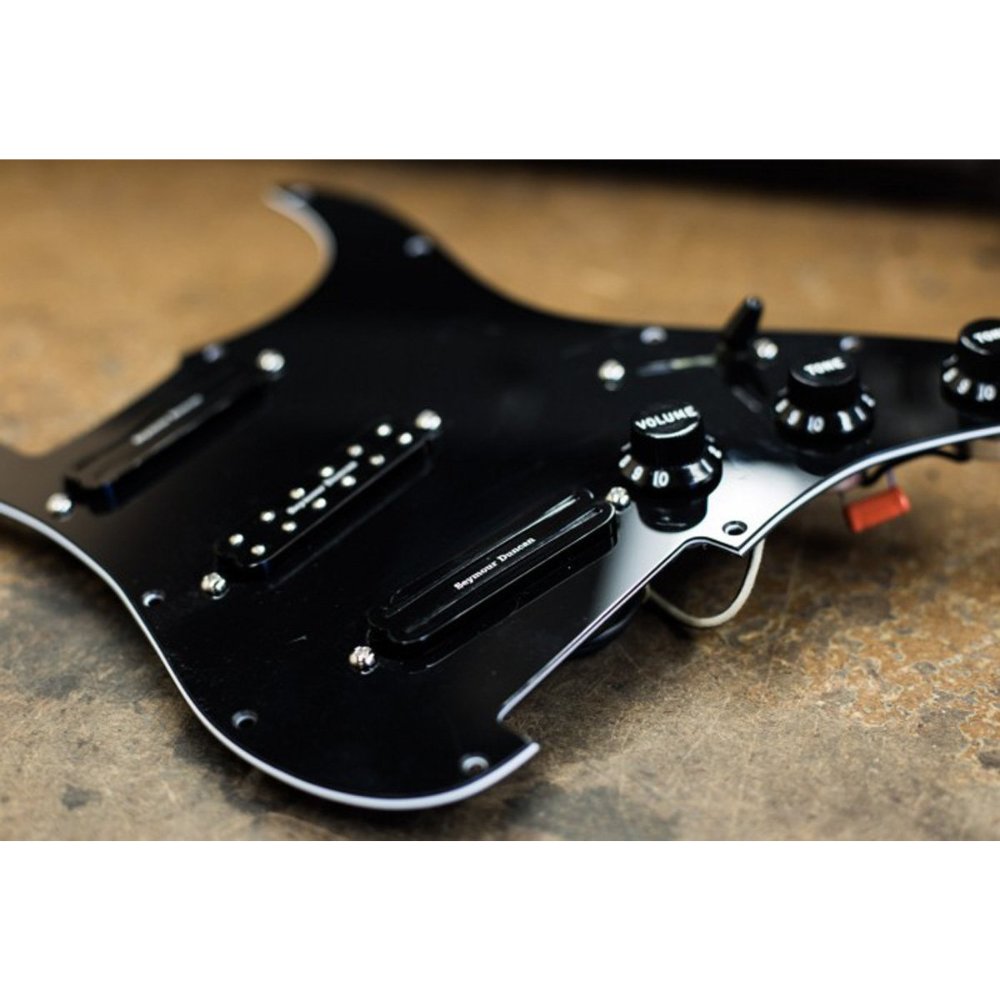 Seymour Duncan 11550-07-B Signature Dave Murray Loaded Pickguard, Black