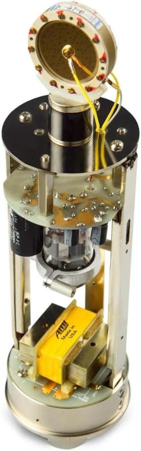 Liquid Audio Warm Audio WA-47 True '47 Style Capsule Tube Condenser Microphone Bundle w/Shock Mount, Pig Hog 8mm XLR Mic Cable Polishing Cloth