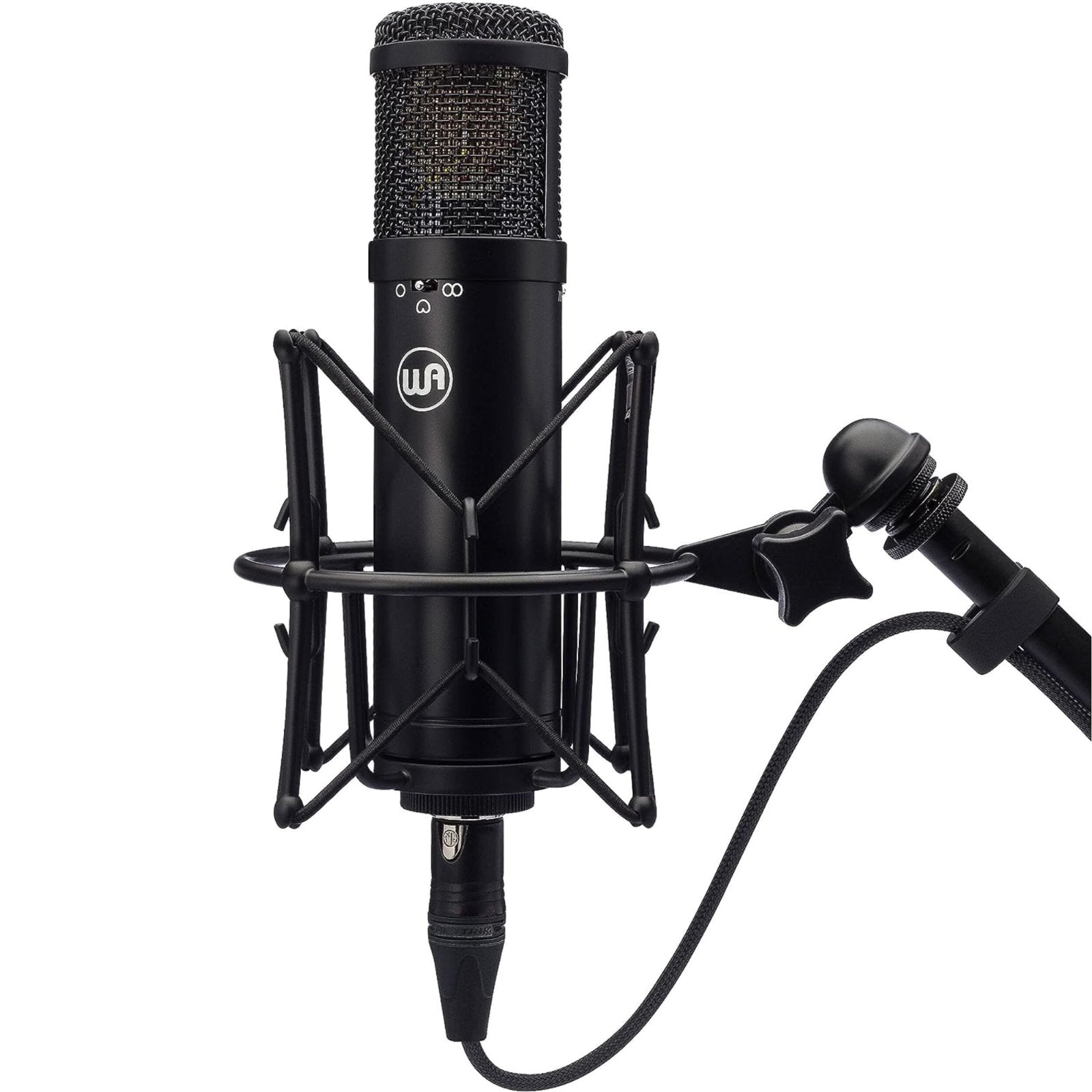 Warm Audio WA-47jr Black Transformerless FET Condenser Microphone Mic, Black