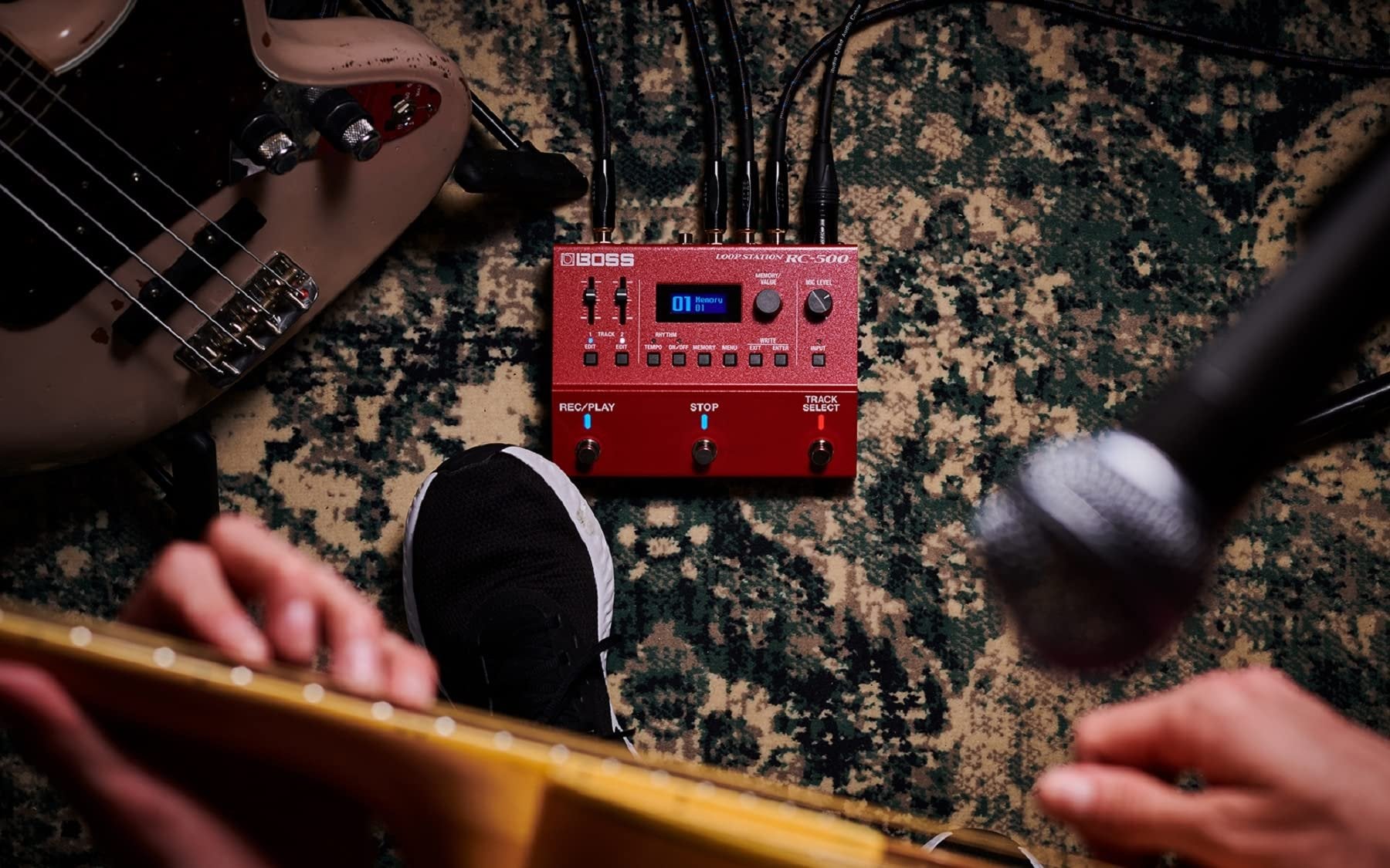 BOSS Loop Station - Twin Stereo Tracks