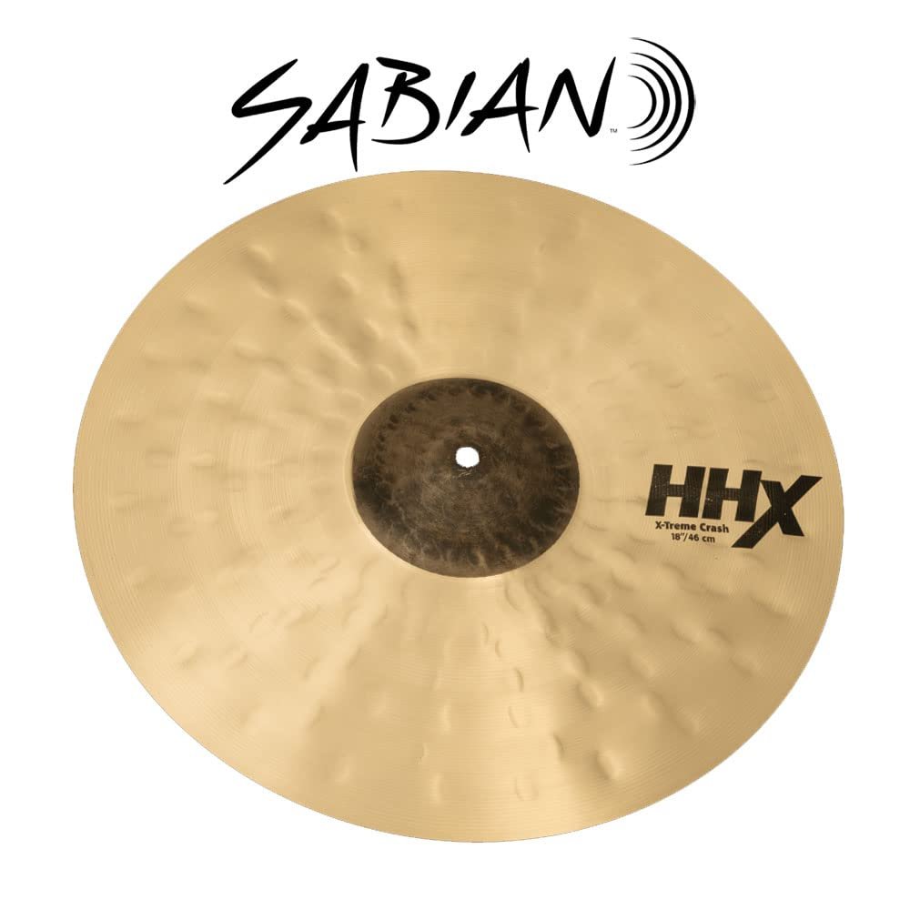 SABIAN HHX Crash Cymbal – Brilliant Finish