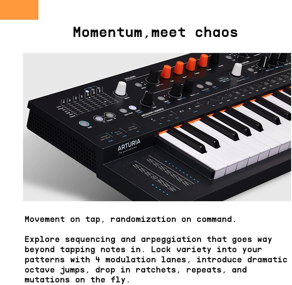 Arturia MiniFreak 6-Voice Spontaneous Algorithmic Synthesizer