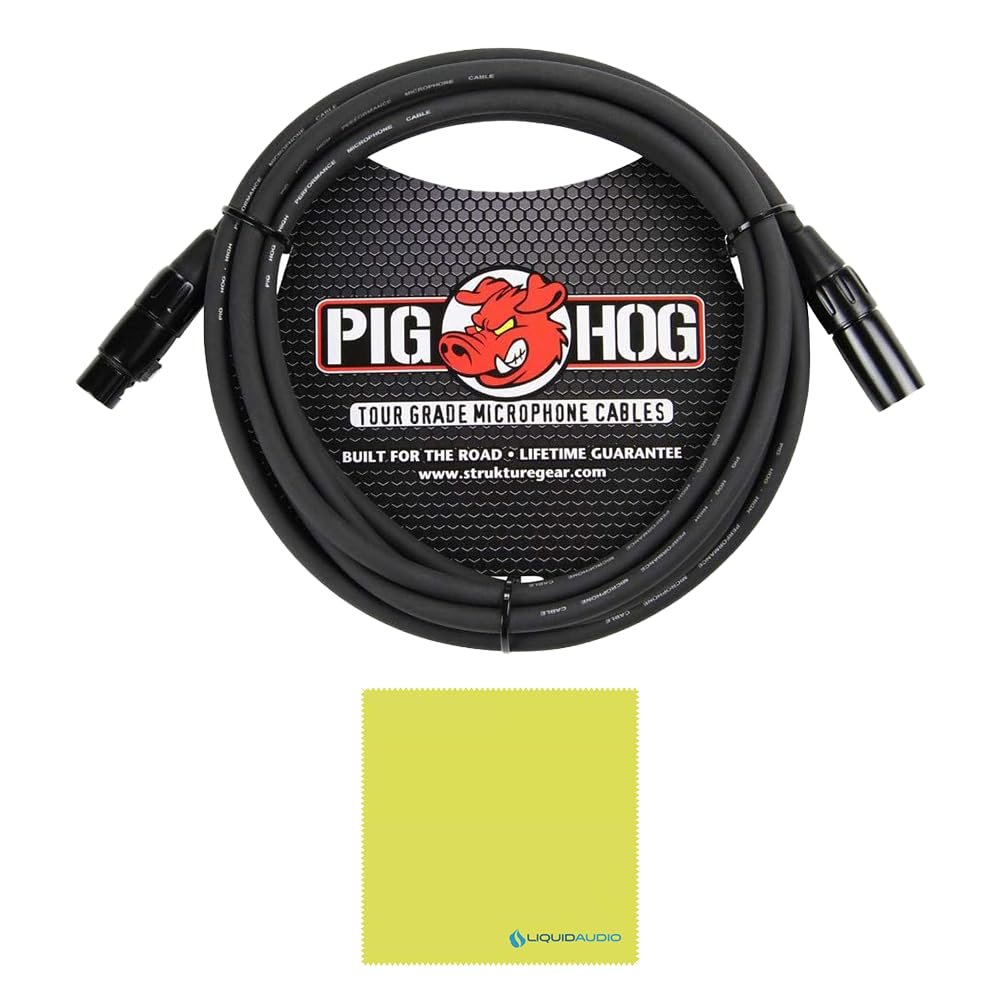 Roland VT-4 Vocal Transformer Bundle with 10ft Pig Hog Microphone Cable & Polishing Cloth – Voice Effects Processor with Pitch Control, Harmony, Formant Shaping & Compact Performance Design